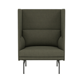 Outline Single Seater Acoustic Privacy Lounge High Back Sofa Booth - Gavisco Office Furniture